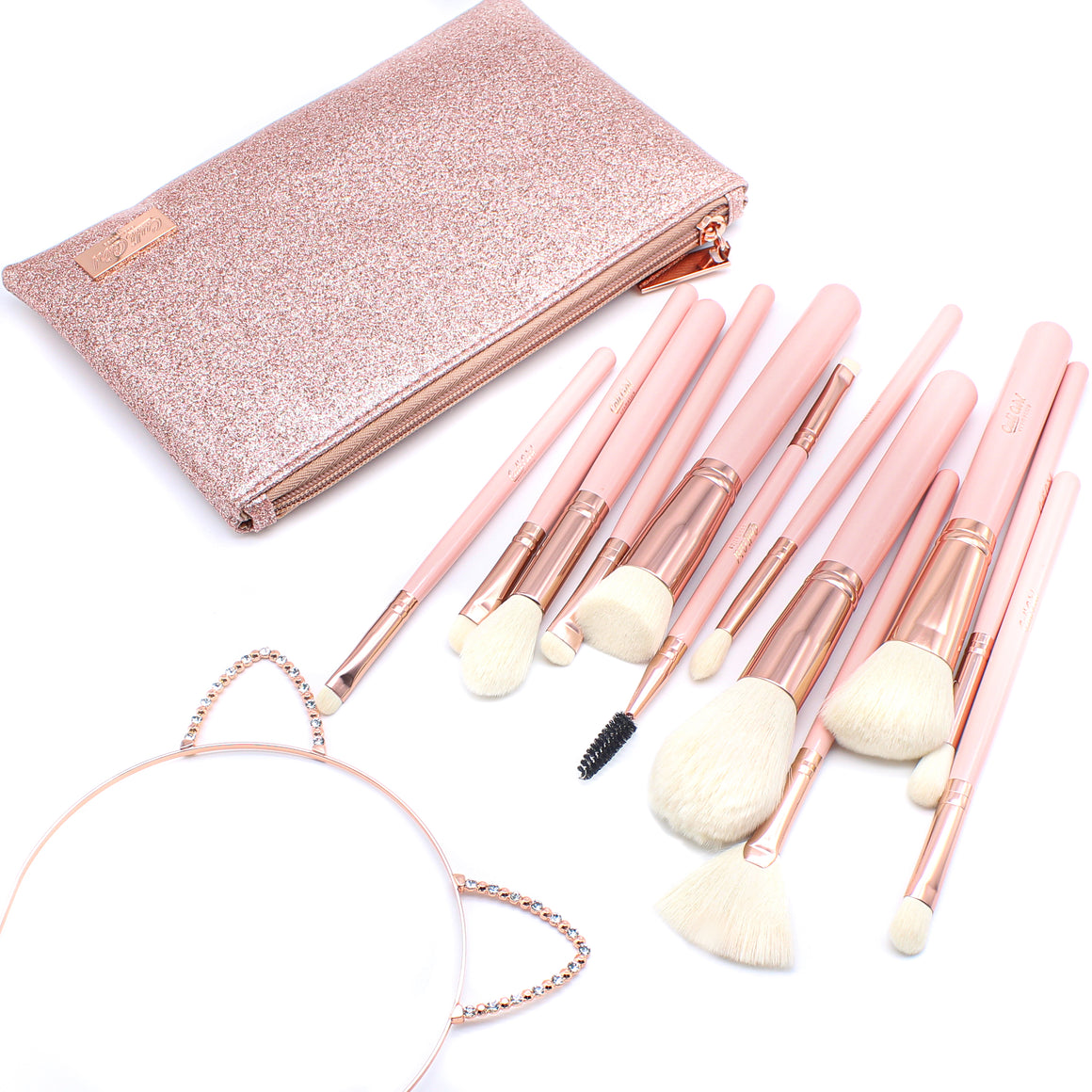 caligirl cosmetics la glam brushes