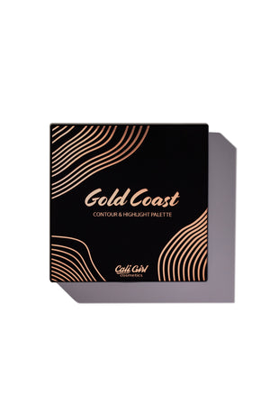 Cali Girl Cosmetics Gold Coast Palette Contour Highlighter Bronzer